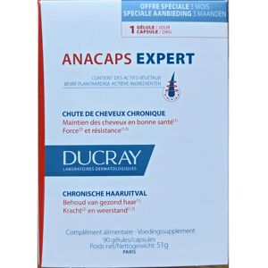 Ducray Anacaps Expert - Hair Support Capsules - 90 pcs Ducray Anacaps Expert - Hair Support Capsules - 90 pcs