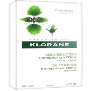 Klorane Nettle Shampoo - Regulates Oily Scalp - 200ml Klorane Nettle Shampoo - Regulates Oily Scalp - 200ml