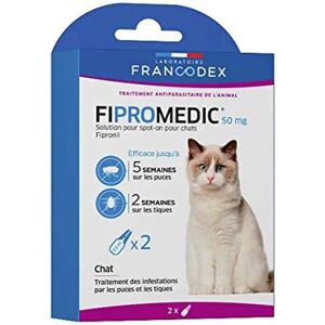 FRANCODEX Traitement antiparasitaire pour animaux - Fipromedic Spot-On pour chat FRANCODEX Traitement antiparasitaire pour animaux - Fipromedic Spot-On pour chat