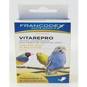 Francodex Vitarepro Supplement voor Vogels - 15ml Francodex Vitarepro Supplement voor Vogels - 15ml