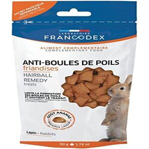 Francodex KaninGodbitar - Malt & Papaya - 50G Francodex KaninGodbitar - Malt & Papaya - 50G