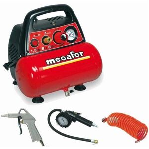 MECAFER MECAFER Vento Compressore d'Aria Portatile Senza Olio 6L 8 bar MECAFER MECAFER Vento Compressore d'Aria Portatile Senza Olio 6L 8 bar