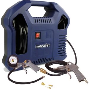 MECAFER 425792 Compacte 1,5 PK blauwe lucht compressor MECAFER 425792 Compacte 1,5 PK blauwe lucht compressor