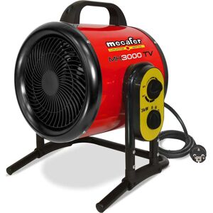 MECAFER Mh3000vt - Calefactor eléctrico - 3000 W - Hasta 40 m² - Calentable, Ajustable, Acero MECAFER Mh3000vt - Calefactor eléctrico - 3000 W - Hasta 40 m² - Calentable, Ajustable, Acero