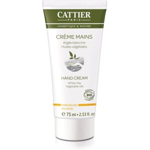 Cattier Hand Cream with White Clay for Dry Hands - Hand Cream Cattier Hand Cream with White Clay for Dry Hands - Hand Cream