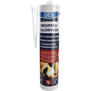 Calorygeb - 310 ml, Mastic réfractaire pour appareils de chauffage - Publicité Calorygeb - 310 ml, Mastic réfractaire pour appareils de chauffage - Publicité