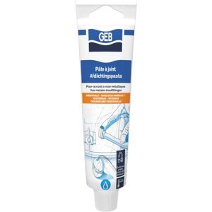 Soudure Geb - 50 ml - Pour raccords filetés métalliques - Eau chaude & froide Soudure Geb - 50 ml - Pour raccords filetés métalliques - Eau chaude & froide