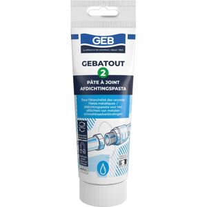 GEB Gebatout 2 Pâte d'étanchéité - Pour pièces filetées métalliques - Publicité GEB Gebatout 2 Pâte d'étanchéité - Pour pièces filetées métalliques - Publicité
