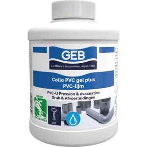 Colle en gel GEB PVC - 500ml - Pression & Eau Potable Colle en gel GEB PVC - 500ml - Pression & Eau Potable