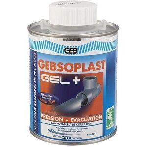 Colle PVC GEB Gelsoplast - Qualité alimentaire, 500ml - Publicité Colle PVC GEB Gelsoplast - Qualité alimentaire, 500ml - Publicité