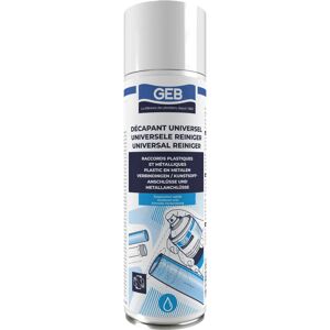 GEB Décapant Universel Aérosol - 400ml - Publicité GEB Décapant Universel Aérosol - 400ml - Publicité