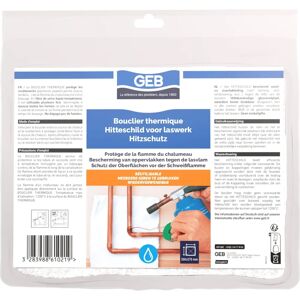 Bouclier Thermique GEB - Feuille de fibre céramique résistante au feu - Réutilisable Bouclier Thermique GEB - Feuille de fibre céramique résistante au feu - Réutilisable