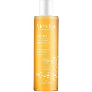 Melvita L'Or Bio Gel Douche Extraordinaire - Tous types de peau - Publicité Melvita L'Or Bio Gel Douche Extraordinaire - Tous types de peau - Publicité