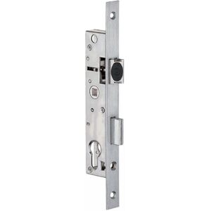Cerradura de acero ASSA ABLOY - 70mm distancia - Cuadrado 8mm - Reversible Cerradura de acero ASSA ABLOY - 70mm distancia - Cuadrado 8mm - Reversible