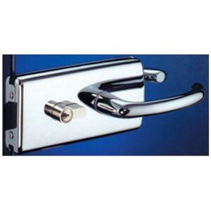 ASSA ABLOY Chromé brillant Cerradura - 4300 - Perfil europeo, reversible, 3 llaves ASSA ABLOY Chromé brillant Cerradura - 4300 - Perfil europeo, reversible, 3 llaves