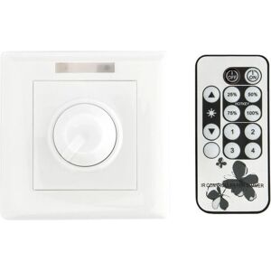 Groenovatie LED Dimmer 12V-24V, 8A incl. RF afstandsbediening - Dimbare LED Groenovatie LED Dimmer 12V-24V, 8A incl. RF afstandsbediening - Dimbare LED