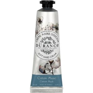 Crème Mains Durance - Musc Coton Doux - Naturel & Voyage - Publicité Crème Mains Durance - Musc Coton Doux - Naturel & Voyage - Publicité