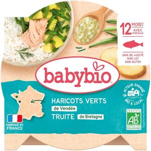 Babybio Modèle Truite & Haricots Verts - Alimentation bébé - Publicité Babybio Modèle Truite & Haricots Verts - Alimentation bébé - Publicité