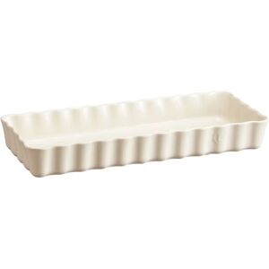 Emile Henry Beige Rectangular Tart Dish - Oven Safe Emile Henry Beige Rectangular Tart Dish - Oven Safe