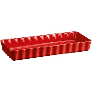 Emile Henry Burgundy Rectangular Tart Dish - 36cm x 15cm Emile Henry Burgundy Rectangular Tart Dish - 36cm x 15cm