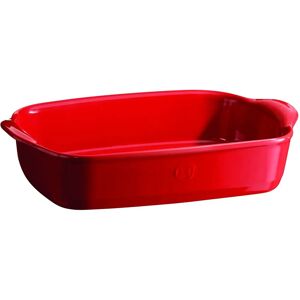 Emile Henry Burgundy Rectangular Baking Dish - 30cm x 19cm - Oven Safe Emile Henry Burgundy Rectangular Baking Dish - 30cm x 19cm - Oven Safe