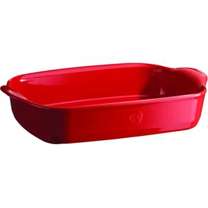 Emile Henry Burgundy Rectangular Baking Dish - Oven Safe 270°C Emile Henry Burgundy Rectangular Baking Dish - Oven Safe 270°C