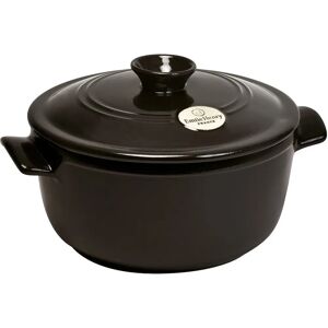 Emile Henry Charcoal Casserole 2.5L - Cookware Emile Henry Charcoal Casserole 2.5L - Cookware