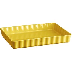 Emile Henry Provence Yellow Deep Rectangular Tart Dish - 34cm x 24cm Emile Henry Provence Yellow Deep Rectangular Tart Dish - 34cm x 24cm