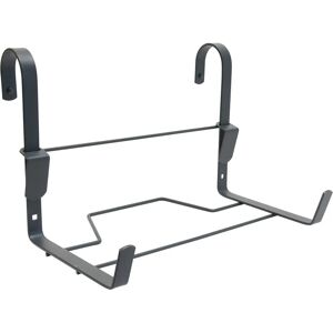 Soporte de pared Louis Moulin para jardineras - Acero epoxi - Antracita - 35x18 cm - Hasta 20kg Soporte de pared Louis Moulin para jardineras - Acero epoxi - Antracita - 35x18 cm - Hasta 20kg