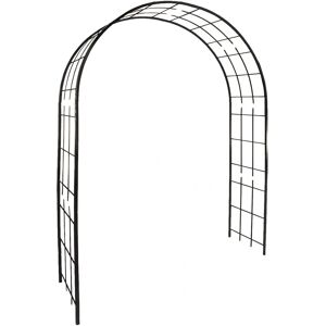 Arche de Jardin Louis Moulin - Treillage en Fer Vieilli - 180x50x250 cm - Publicité Arche de Jardin Louis Moulin - Treillage en Fer Vieilli - 180x50x250 cm - Publicité