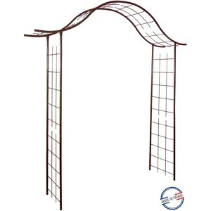 Arche de Jardin Louis Moulin - 200x40x250 cm - Fer Vieilli, Acier Époxy - Publicité Arche de Jardin Louis Moulin - 200x40x250 cm - Fer Vieilli, Acier Époxy - Publicité