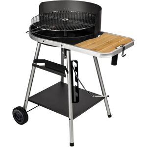 SOMAGIC Barbecue au charbon de bois et bois avec grille tournante - Publicité SOMAGIC Barbecue au charbon de bois et bois avec grille tournante - Publicité
