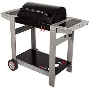 Somagic Indiana Barbecue charbon portable - Réglable, Fabrication française - Publicité Somagic Indiana Barbecue charbon portable - Réglable, Fabrication française - Publicité