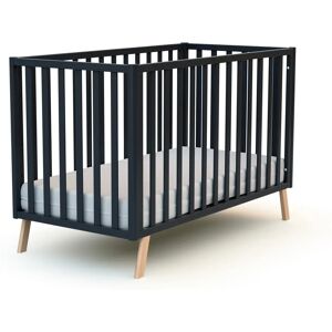 Lit bébé évolutif AT4 Bois Gris Graphite - Lit bébé - Publicité Lit bébé évolutif AT4 Bois Gris Graphite - Lit bébé - Publicité