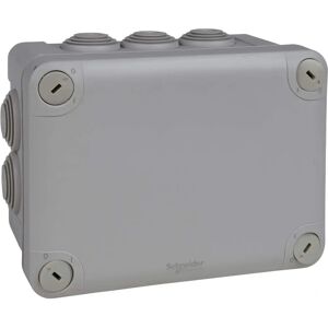 Boîte de dérivation Schneider Electric ENN05007 - IP55, gris 150x105x80mm - Publicité Boîte de dérivation Schneider Electric ENN05007 - IP55, gris 150x105x80mm - Publicité