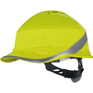 Delta Plus Diamond VI WIND Geventileerde Bouwhelm - Geel Delta Plus Diamond VI WIND Geventileerde Bouwhelm - Geel