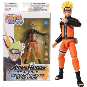 Bandai Naruto Shippuden Anime Heroes - Uzumaki Naruto Wijze Mode Bandai Naruto Shippuden Anime Heroes - Uzumaki Naruto Wijze Mode