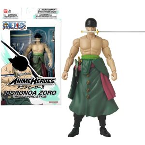 Bandai Roronoa Zoro Three Sword Style Action Figure - 17cm Bandai Roronoa Zoro Three Sword Style Action Figure - 17cm