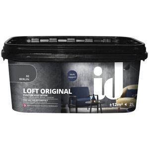 Peinture effet béton ID - 2L pour murs et sols - Publicité Peinture effet béton ID - 2L pour murs et sols - Publicité