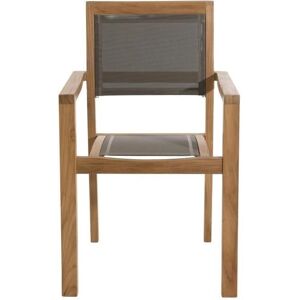 Ensemble de 2 Fauteuils de Jardin en Teck - Taupe - Mobilier de Jardin Macabane - Publicité Ensemble de 2 Fauteuils de Jardin en Teck - Taupe - Mobilier de Jardin Macabane - Publicité