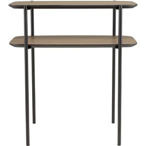 FERLY - Table d'appoint 2n - Noir - Bois et métal - Table - Publicité FERLY - Table d'appoint 2n - Noir - Bois et métal - Table - Publicité