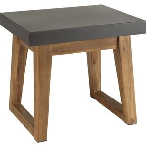 Table d'appoint rect. effet béton foncé - Table d'appoint - Publicité Table d'appoint rect. effet béton foncé - Table d'appoint - Publicité