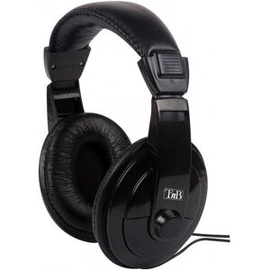 Casque filaire T'nB CSHOME1 - Noir - Pour TV - Publicité Casque filaire T'nB CSHOME1 - Noir - Pour TV - Publicité