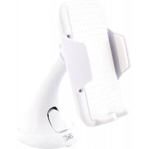 Support Universel pour Téléphones en Voiture - 6 pouces, Blanc - Tableau de Bord/Par-brise - Publicité Support Universel pour Téléphones en Voiture - 6 pouces, Blanc - Tableau de Bord/Par-brise - Publicité