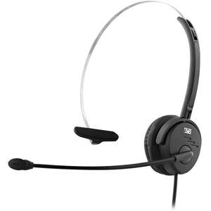 Casque T'nB BLHSMONO - Filaire, Microphone ajustable, Noir - Publicité Casque T'nB BLHSMONO - Filaire, Microphone ajustable, Noir - Publicité