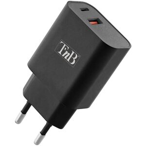 Cargador TNB - 30W Power Delivery USB-C & USB-A - Negro Cargador TNB - 30W Power Delivery USB-C & USB-A - Negro