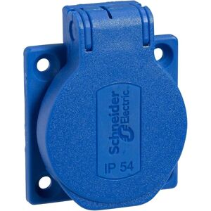 Schneider PKS51B Blauer 2P+T Wandsteckdose - Elektrischer Anschluss Schneider PKS51B Blauer 2P+T Wandsteckdose - Elektrischer Anschluss