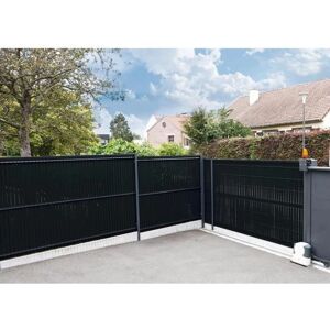 NATURE Kit de Clôture Occultante - PVC anti-UV - Opacité 4/5 - 1,025 x 2,50 m - Noir - Publicité NATURE Kit de Clôture Occultante - PVC anti-UV - Opacité 4/5 - 1,025 x 2,50 m - Noir - Publicité