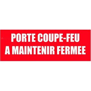 Panneau de prévention incendie Novap - Résistant aux chocs, UV - 33x12 cm Panneau de prévention incendie Novap - Résistant aux chocs, UV - 33x12 cm