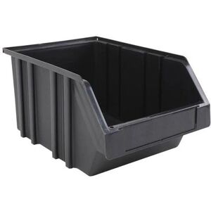 Boîte de rangement noire 8L NOVAP - Résistante, recyclée, murale Boîte de rangement noire 8L NOVAP - Résistante, recyclée, murale